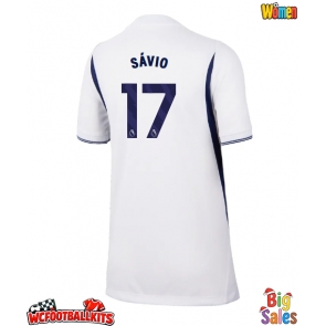 Tottenham Hotspur Savio #17 Replica Home Stadium Shirt for Women 2026-27 Short Sleeve